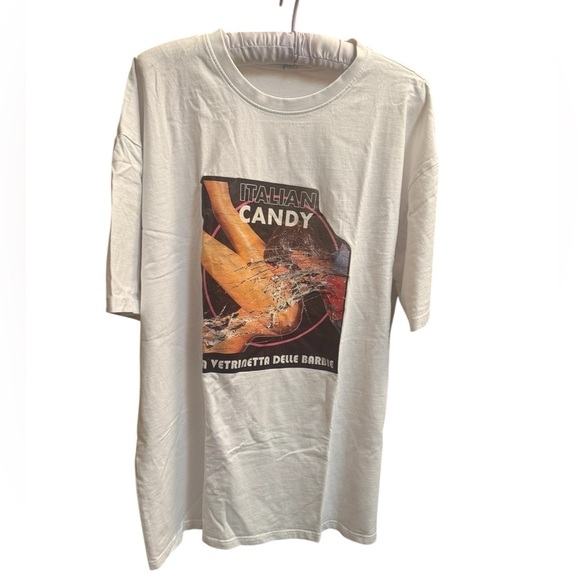 Cottage Heritage Tops - ITALIAN CANDY COTTON HERITAGE T Shirt White Men’s Size XL New Unisex Tee T shirt